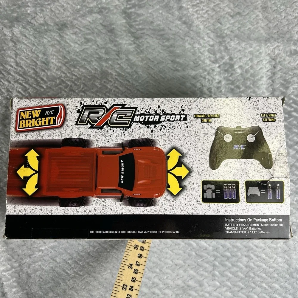 New Bright R/C Truck Cheverolet Silverado Trail Boss New Red #2480